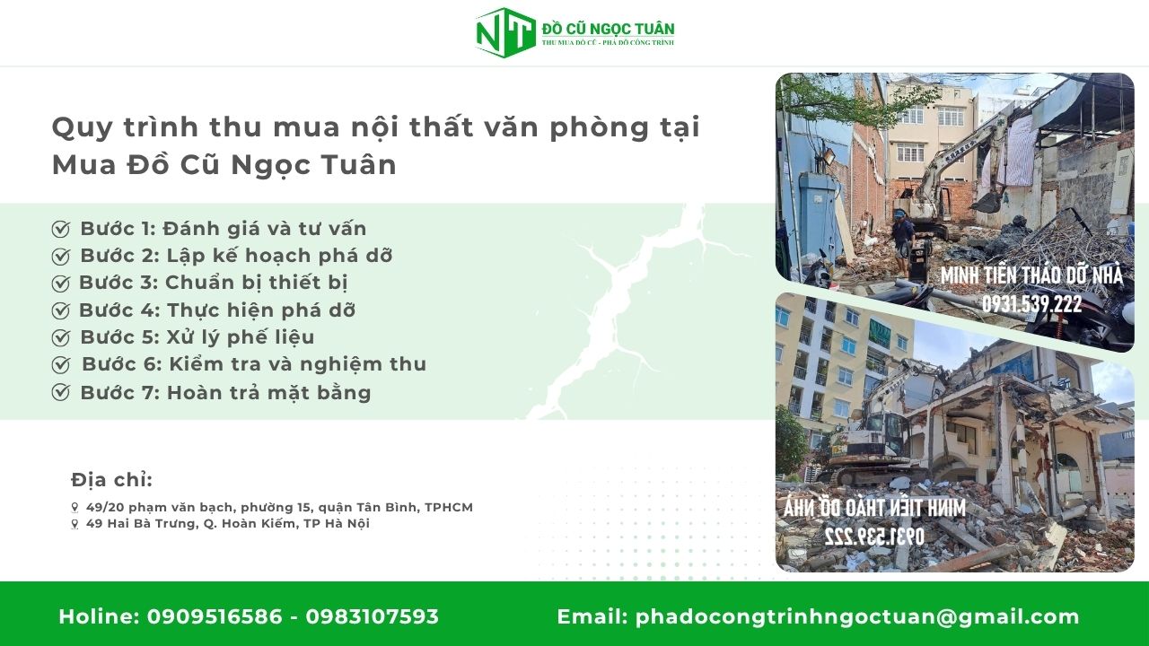 Quy Trình Phá Dỡ Công Trình
