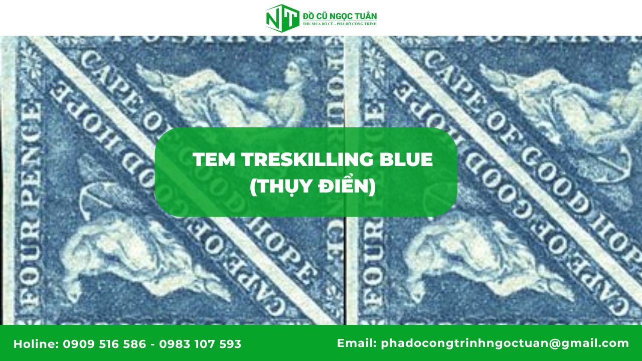 Tem Treskilling Blue (Thụy Điển)
