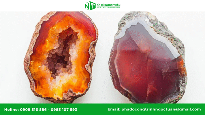 Khám Phá Các Loại Đá Ngọc Tự Nhiên Được Ưa Chuộng 5 Ngọc Mão (Carnelian / Agate Đỏ)