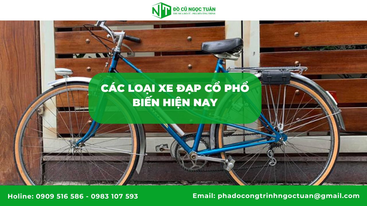 Các loại Xe Đạp Cổ: Vẻ Đẹp Vượt Thời Gian Trong Từng Chi Tiết 1 Các Loại Xe Đạp Cổ Phổ Biến Hiện Nay