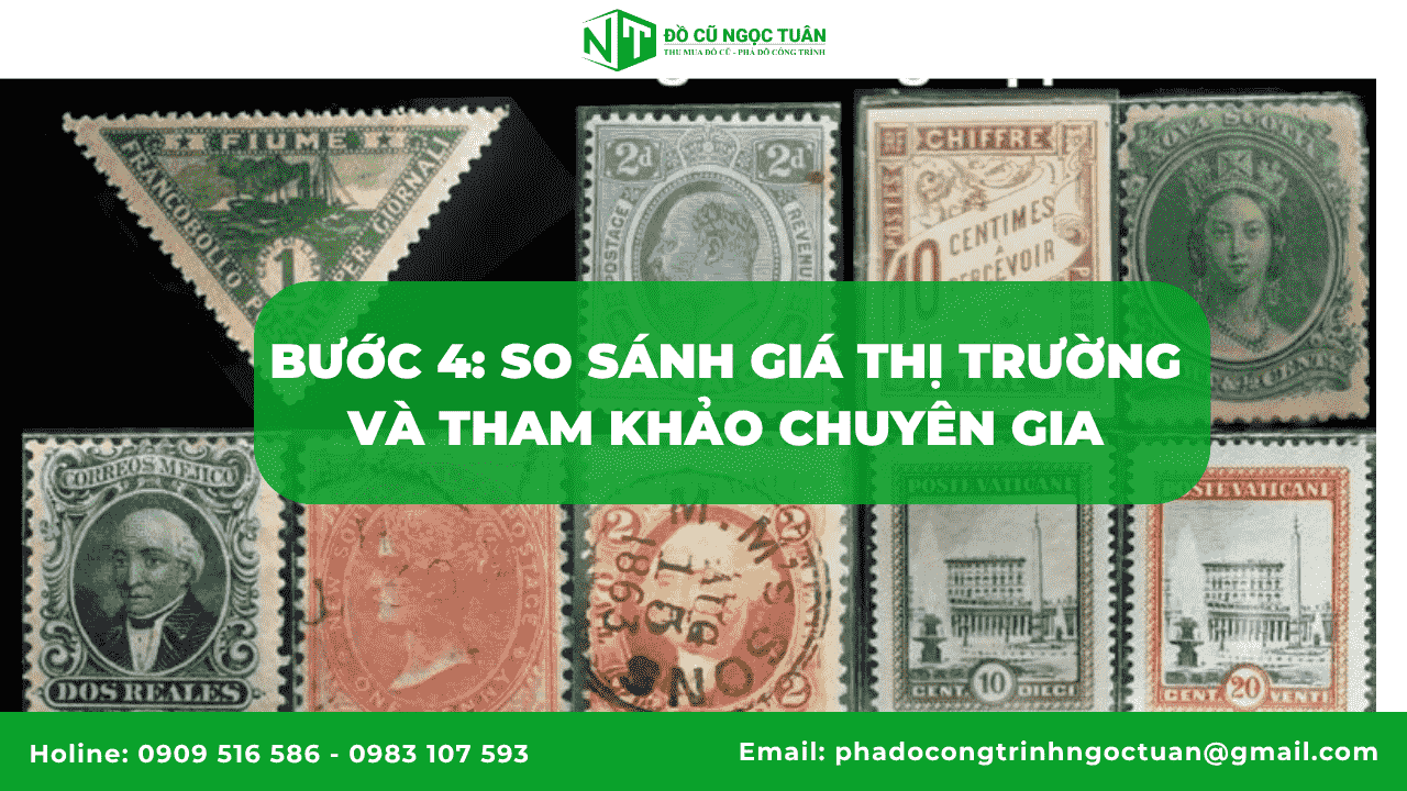 Bước 4: So sánh giá thị trường và tham khảo chuyên gia
