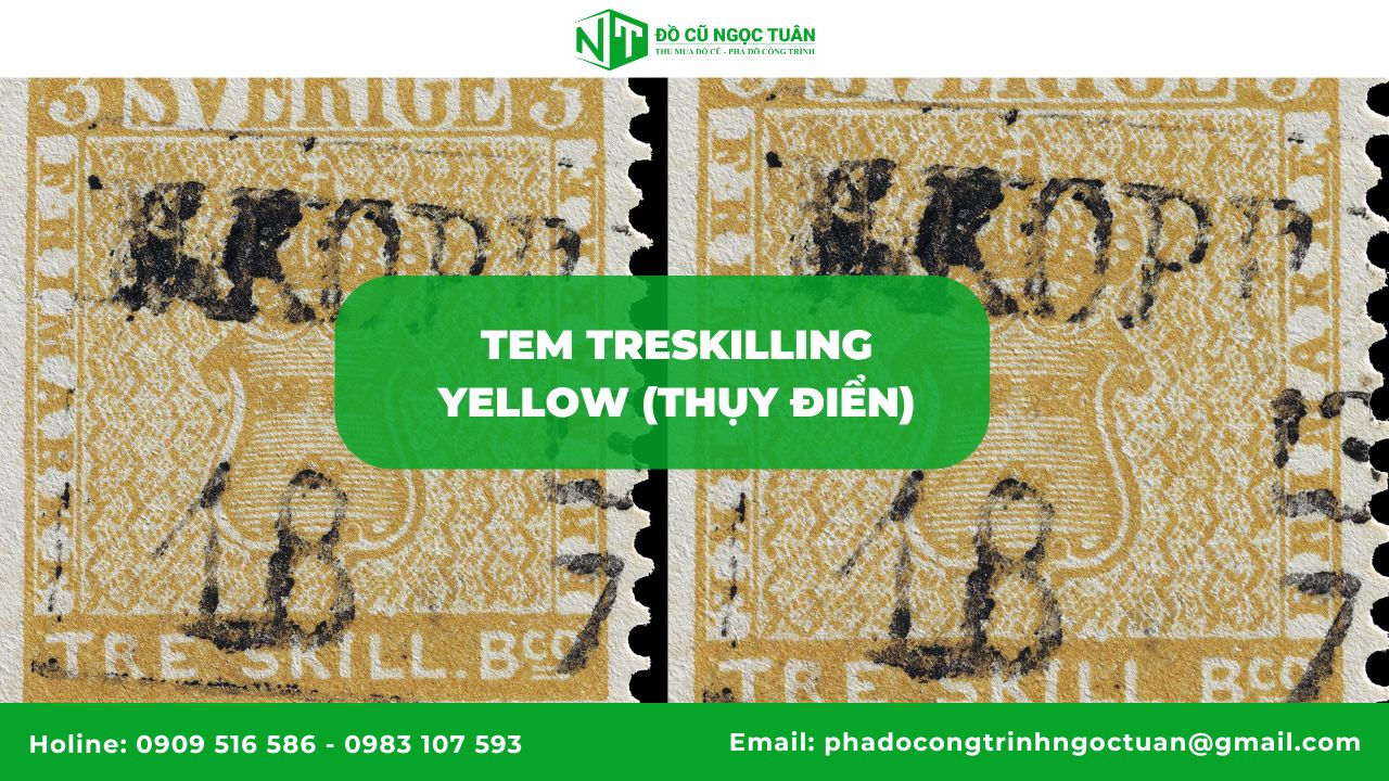 Tem Treskilling Yellow (Thụy Điển)