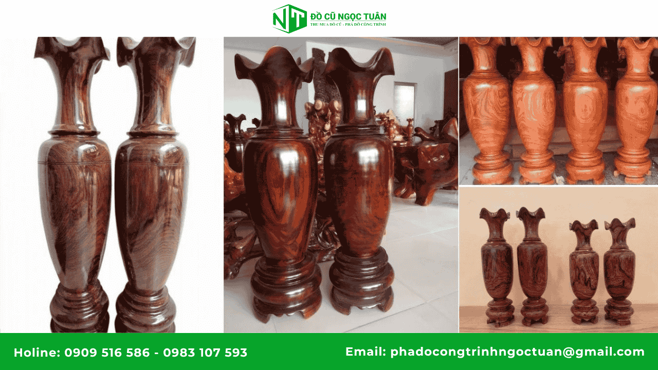 Thu Mua Lục Bình Gỗ Giá Cao, Uy Tín Cùng Đồ Cũ Ngọc Tuân 2 Lục bình gỗ