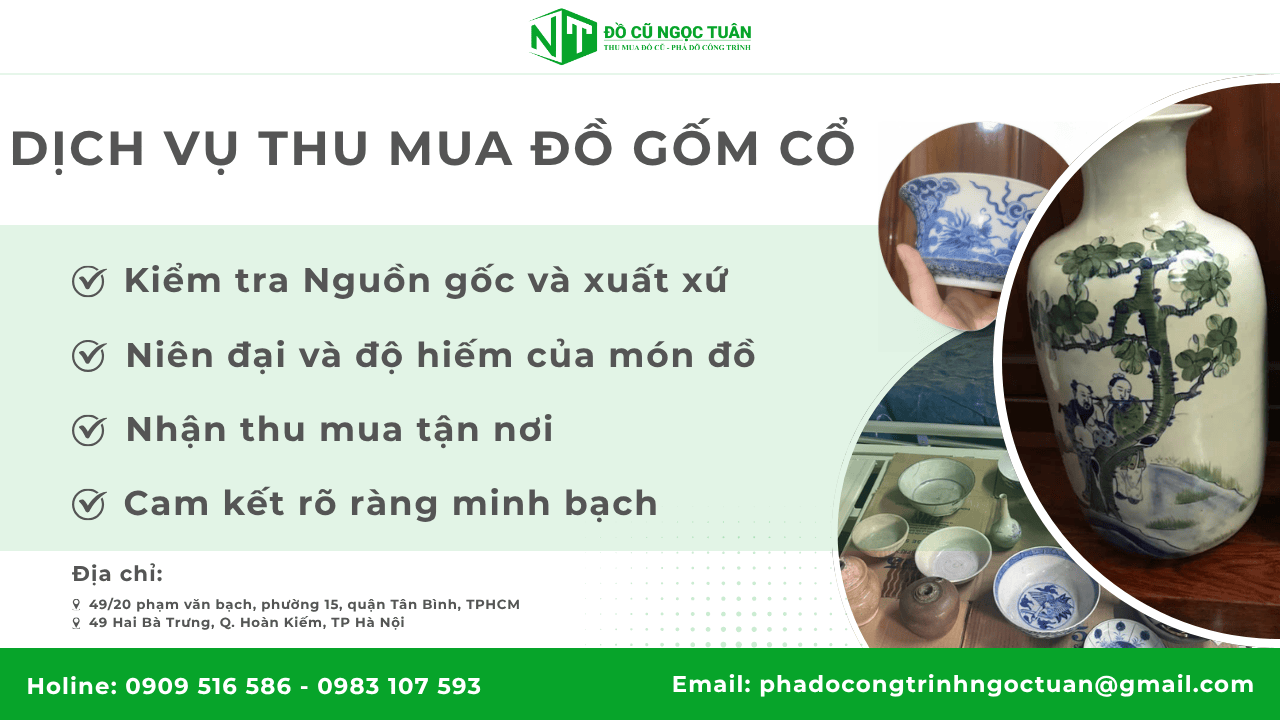 Đồ Gốm Cổ Giá Trị Nghệ Thuật Trường Tồn Cùng Thời Gian 6 Dịch Vụ Thu Mua Đồ Gốm Cổ