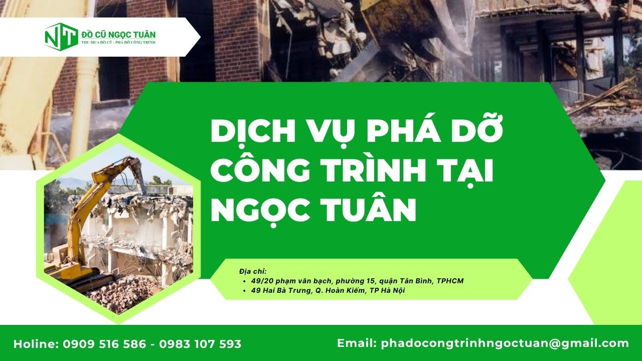 Dịch vụ phá dỡ công trình