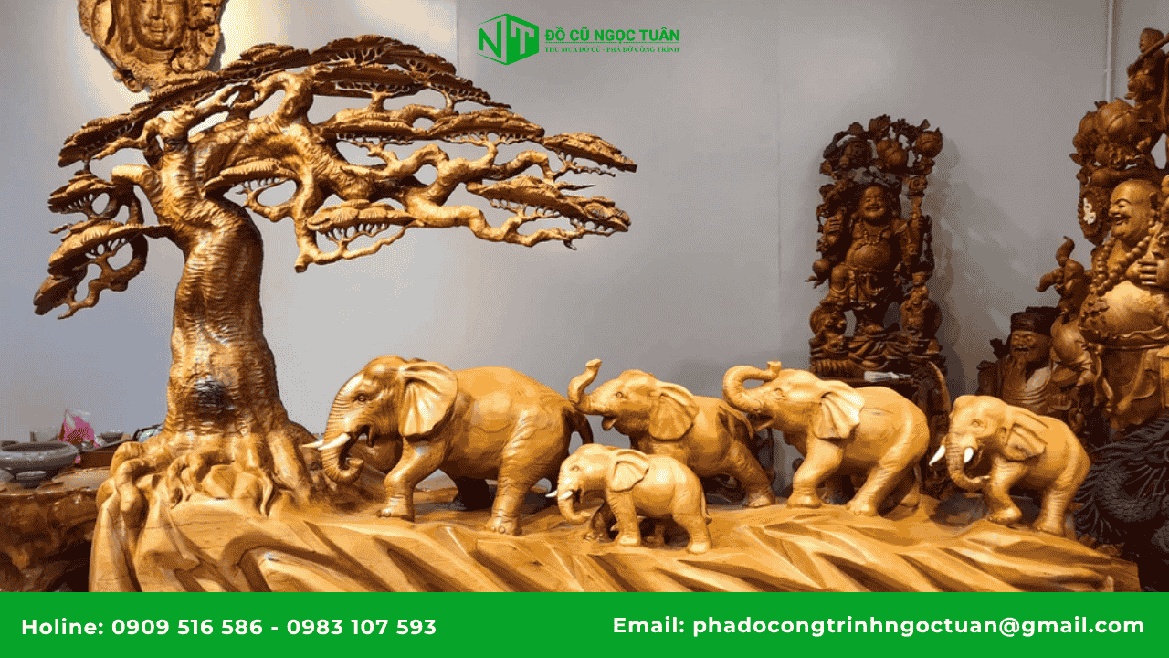 Dịch Vụ Thu Mua Tượng Gỗ Từ Mua Đồ Cũ Ngọc Tuân 1 Tượng Gỗ