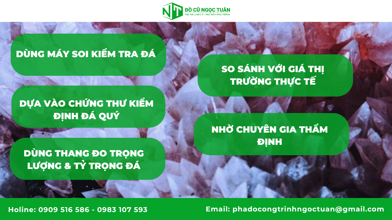  định giá đá ngọc 