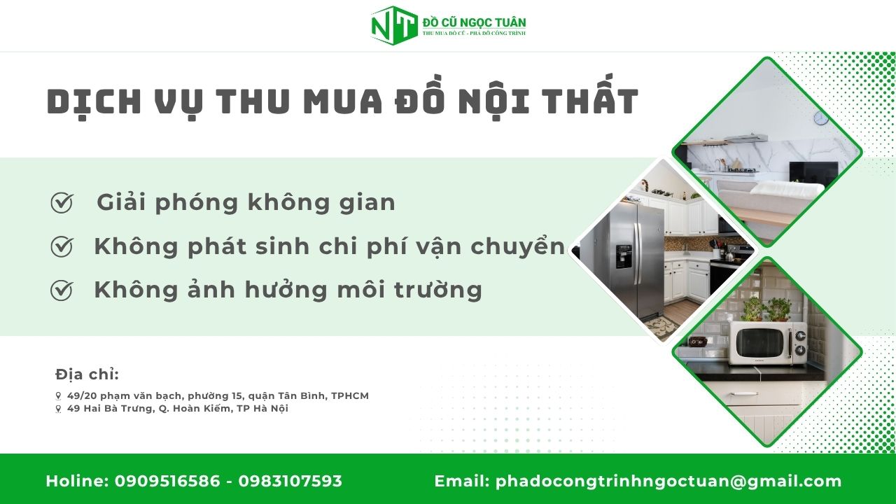 Dịch vụ thu mua nội thất