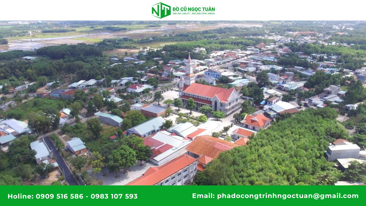 Dịch vụ thu mua nội thất văn phòng xã Đất Đỏ chuyên nghiệp 2 Tổng quan về xã Đất Đỏ trung tâm kinh tế mới của TP.HCM