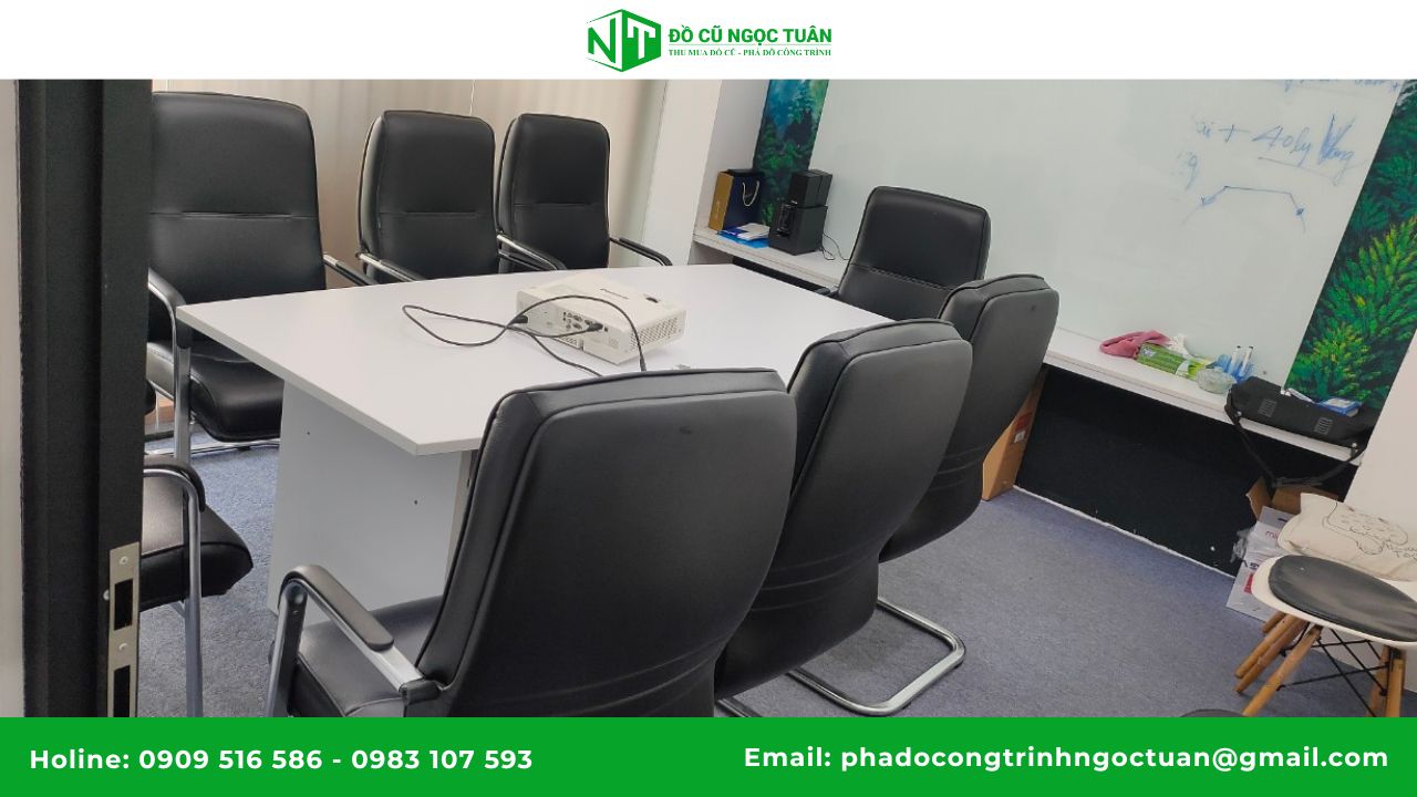 Những loại nội thất văn phòng được thu mua nhiều tại phường An Nhơn