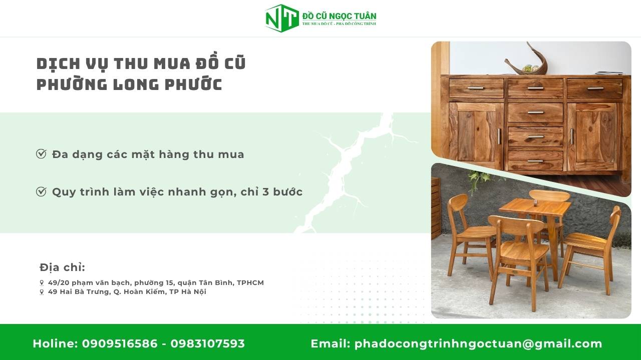 Dịch Vụ Thu Mua Đồ Cũ Phường Long Phước, Nhanh Chóng, Uy Tín 2 Dịch Vụ Thu Mua Đồ Cũ Phường Long Phước