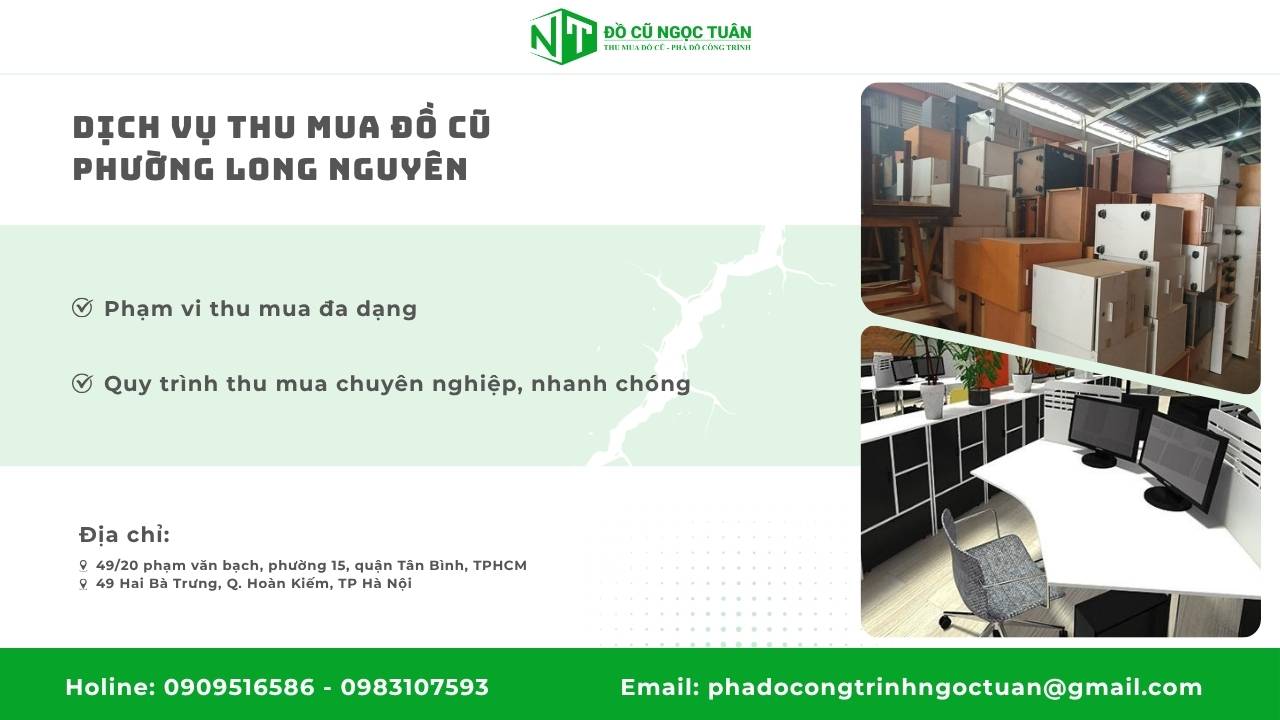 Dịch Vụ Thu Mua Đồ Cũ Phường Long Nguyên Uy Tín Giá Cao 2 Dịch Vụ Thu Mua Đồ Cũ Phường Long Nguyên