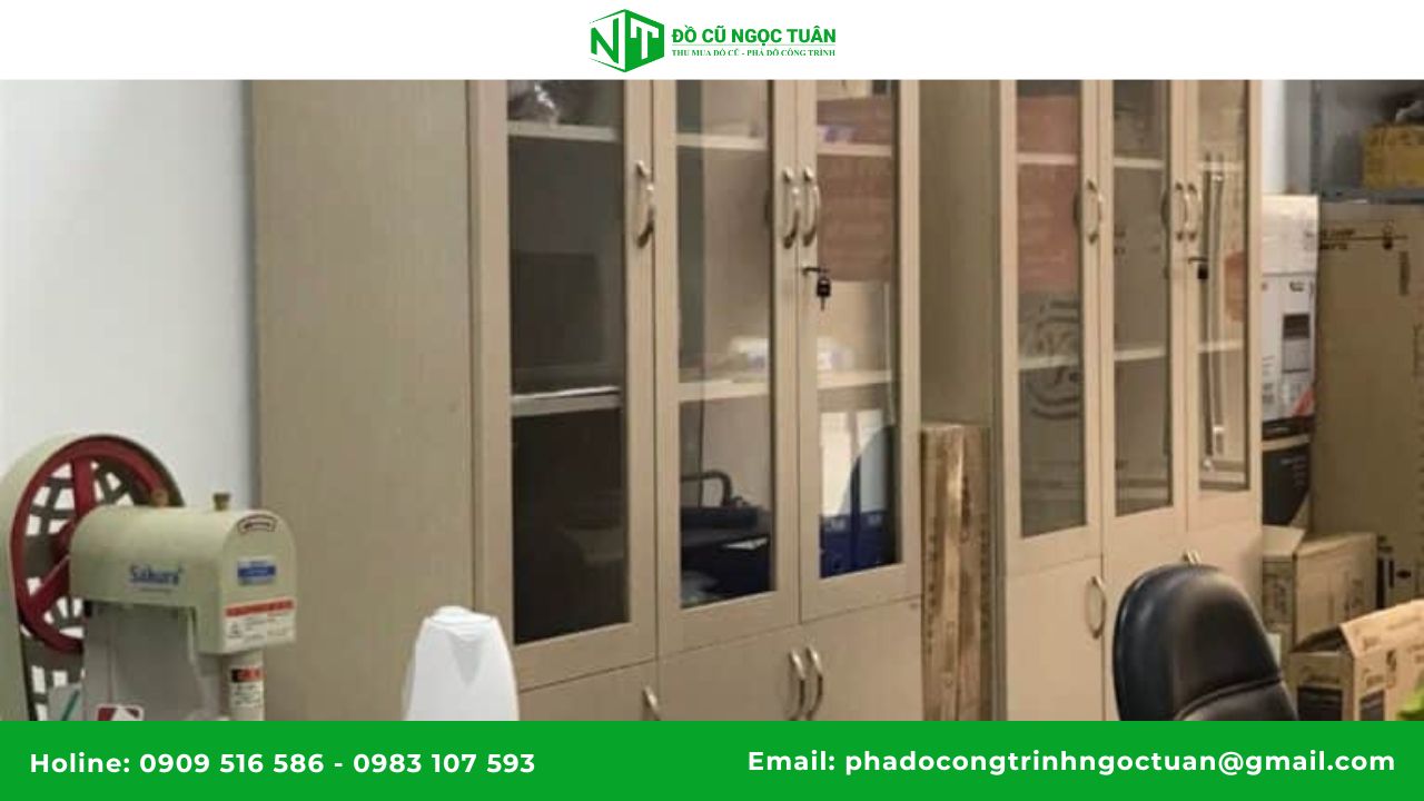 Quy trình thu mua nội thất văn phòng tại phường An Nhơn