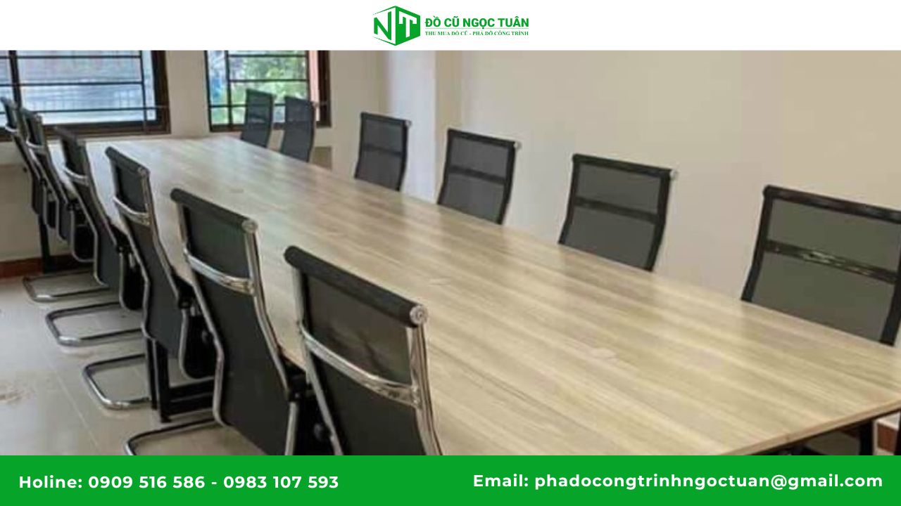 Dịch vụ thu mua nội thất văn phòng phường An Nhơn của Ngọc Tuân có gì nổi bật?