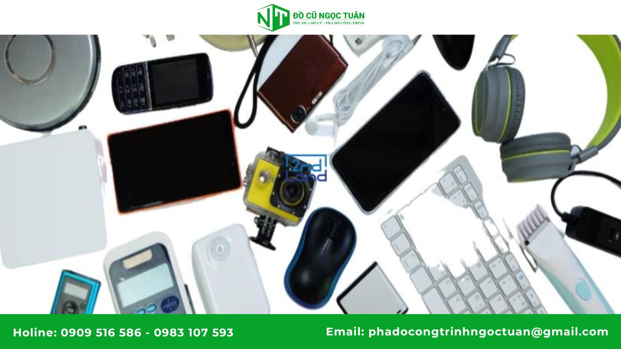 Dịch vụ thu mua đồ điện tử phường An Hội Đông giá cao | Ngọc Tuân 3 Danh sách thiết bị điện tử thường được thu mua