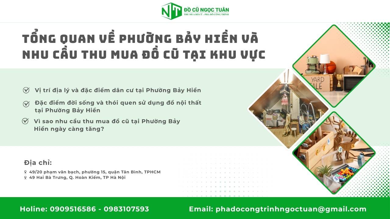 Dịch Vụ Thu Mua Đồ Cũ Phường Bến Cát Chuyên Nghiệp và Uy Tín 1 Tổng Quan Về Phường Bến Cát, Nhu Cầu Thanh Lý Đồ Cũ