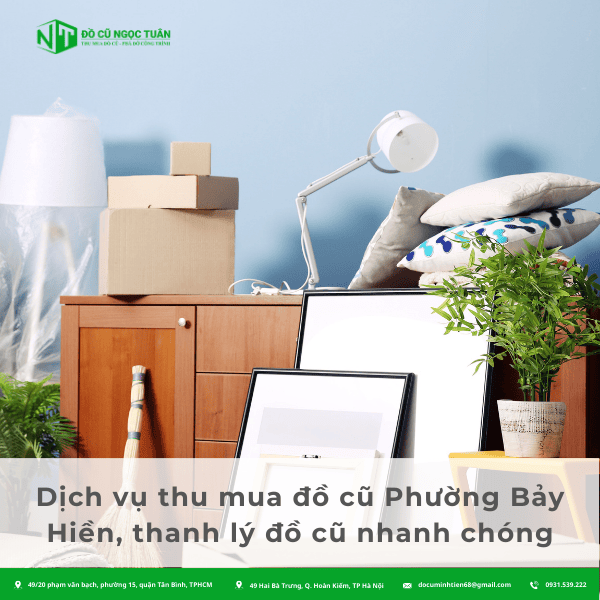 Dịch Vụ Thu Mua Đồ Cũ Phường Bến Cát Chuyên Nghiệp và Uy Tín