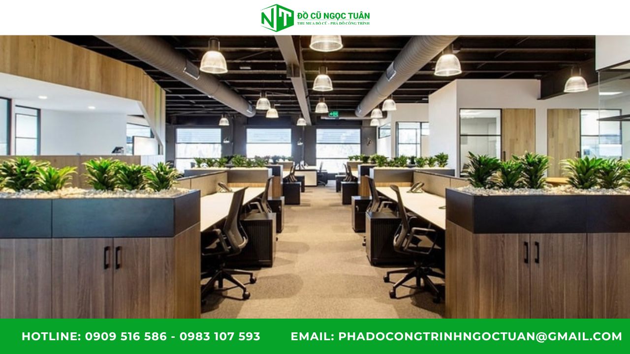 Số lượng ảnh hưởng đến giá và chính sách thu mua đồ nội thất văn phòng